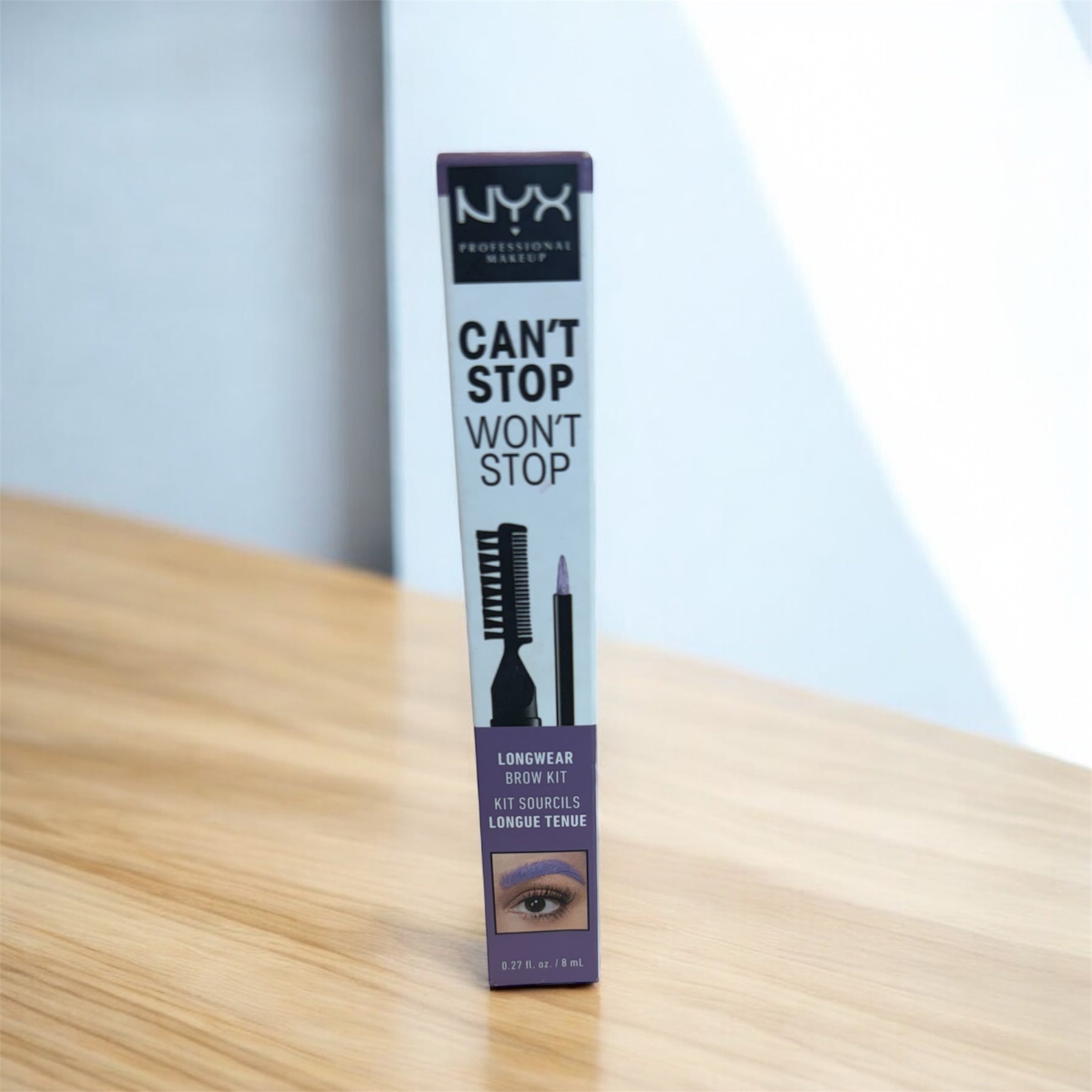 Nyx Can’t Stop Won’t Stop Longwear Brow Kit *Purple*