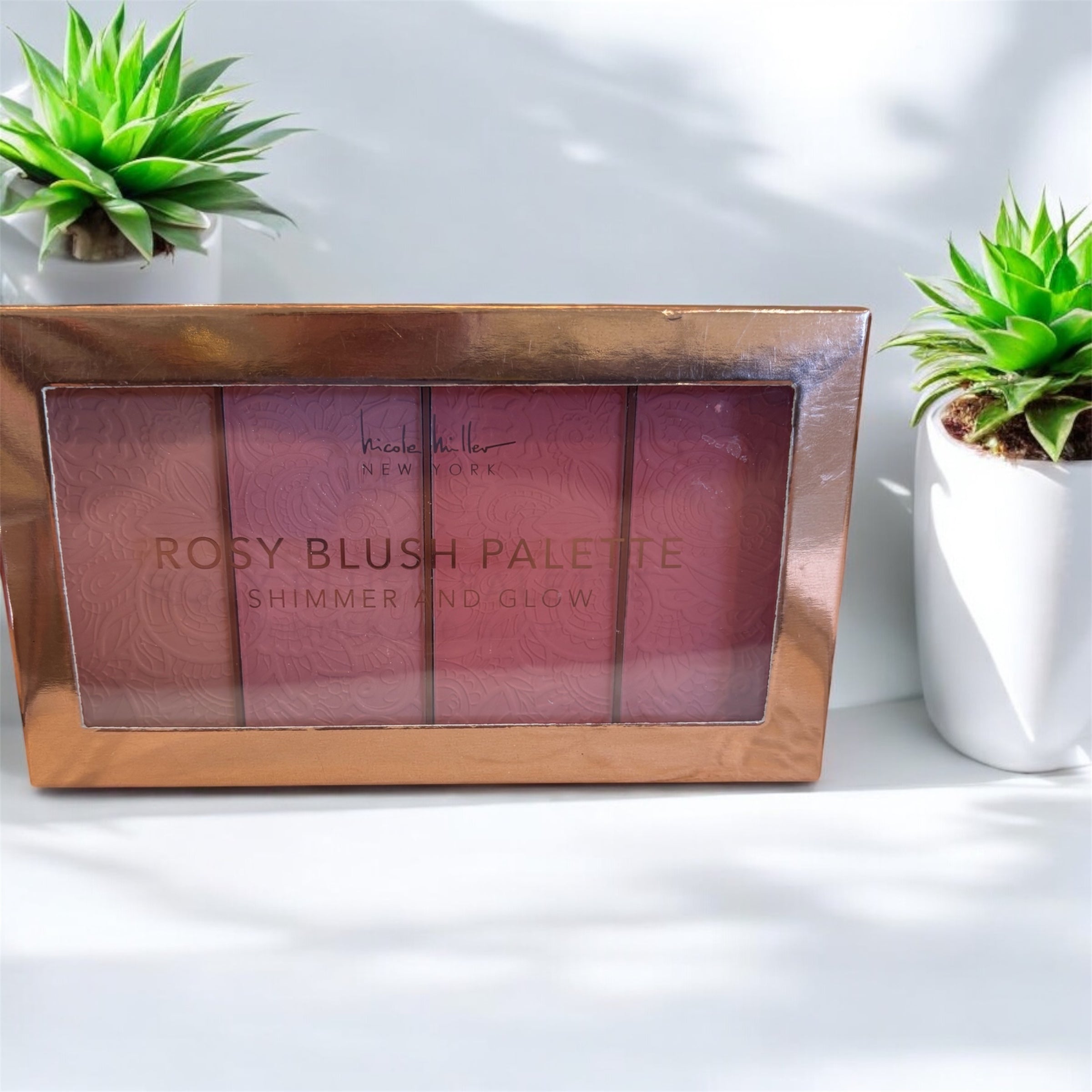 Nicole Miller Rosy Blush Palette *Shimmer and Glow*